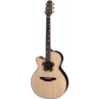 Takamine DSF48C LH NEX Santa Fe, cutaway électro-acoustique, Natural Gloss - Vue 1